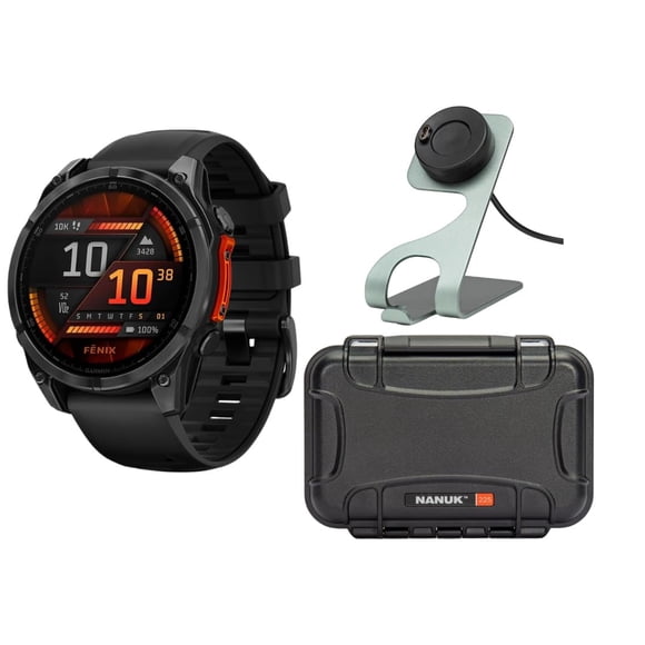 Reloj inteligente Garmin Fenix 8 GPS 51mm AMOLED 1.4" - Gris pizarra