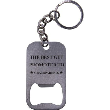 The Best Get Promoted To Grandparents Bottle Opener Key