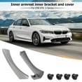 thumbnail image 2 of Cubierta Embellecedora Para Tirar De La Manija Del Panel De La Puerta Delantera Interior 2 uds manijas de Panel de puerta tirador soporte de ajuste lado derecho para BMW E90 E91 3 Series, 2 of 8