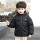 thumbnail image 2 of Gibobby Chamarra de invierno para bebé niñoChaqueta cálida de invierno para niños pequeños, bebés, niños y niñas, abrigos a cuadros, prendas de vestir ac(Negro, 12-18 Meses), 2 of 4