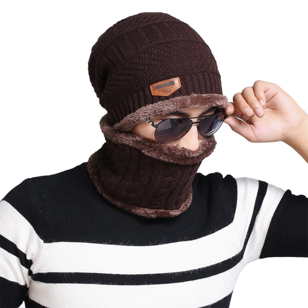 Gorro y bufanda Qarigey accesorio térmico para el cuello bufandas de punto elegantes Sombreros forrados de invierno