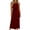 Red#summer dresses for women 2026, variant on aohooy Summer Dresses for Women 2026 Maxi Tank Dresses Crew Neck Empire Waist Long Flowy Pleated A Line Sleeveless Sundresses Red,M
