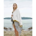 thumbnail image 2 of Gray Gold Marble Beach Towels Oversized Super Absorbent, Modern Abstract Marble Crack Texture Lightweight Bath Towel Quick Dry Sets For Bathroom/Pool/Rv Camping/Beach Play/Gym Room/Picnic 31"x62", 2 of 8