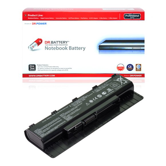 DR. BATTERY - Replacement for Asus N76V / N76VB / N76VJ / N76VM / N76VZ / ROG G56JK / ROG G56JR / N46 / N46JV / N46V / N46VB / N46VJ / N46VM / N46VZ / N56 / N56DP / A31-N56 / A32-N56 / A33-N56