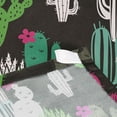 thumbnail image 7 of Dream Cactus Flower Tapestry Wall Hanging Tapestries Happy Colorful Hippie Psychedelic Art Polyester Carpet Wall Decorative for Living Room Bedroom 60x51inch, 7 of 7