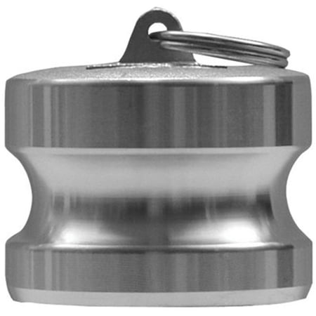 Dixon 4 Inch Global Dust Cap With Handles - A380 Aluminum Cam & Groove Fitting Cap