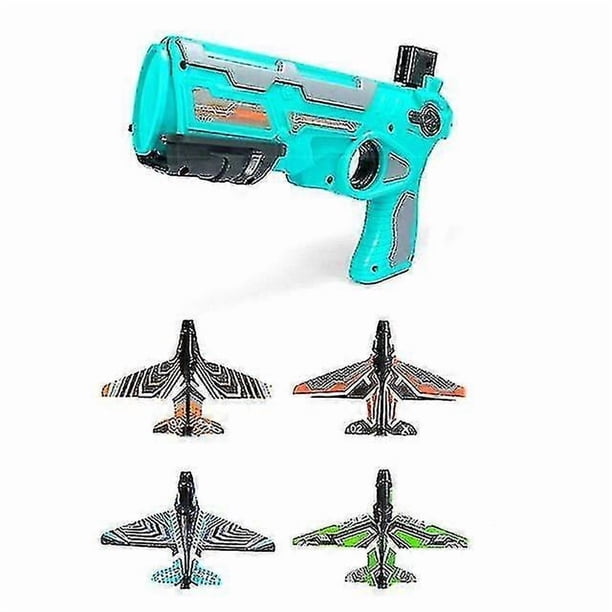 Foam Craft Launcher Bubble Catapult Plane Toys Kids Eject Outdoor Sport Toys Glider