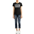 thumbnail image 6 of EV1 from Ellen DeGeneres Glitter Love Flag Crew T-Shirt Women's, 6 of 7