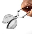 thumbnail image 4 of TraderPlus 2 Pack Stainless Steel Loose Leaf Tea Infuser Mesh Strainer Ball with Handle, Quick Snap, 4 of 6