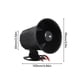 thumbnail image 2 of Seitruly Sirena de alarma de coche de 12V, alarmas de advertencia de sonido fuerte, bocina para exteriores, altavoz negro, aparatos de campana, Electrónica, 2 of 6