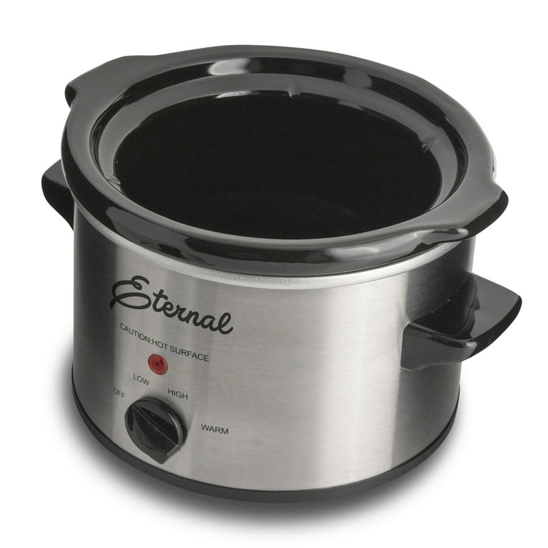 1.5 Qt Stainless Steel Slow Cooker