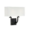 thumbnail image 4 of Classic Bronze Two Light Wall Sconce from the Rhodes Collection, 4 of 5