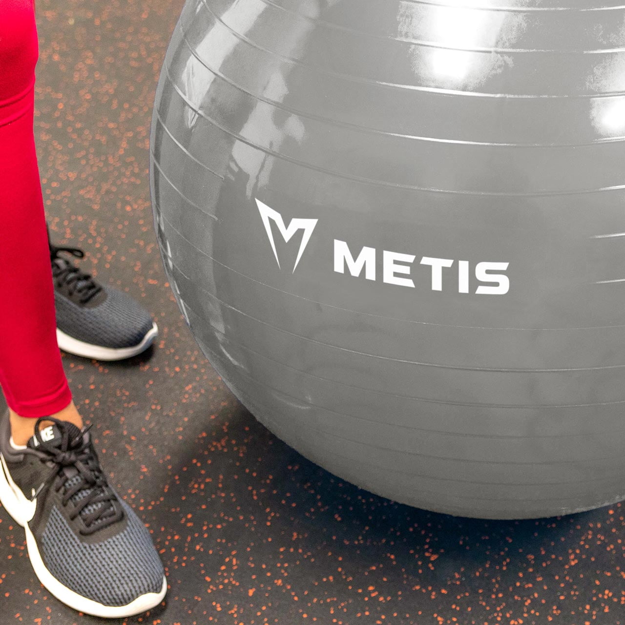 METIS Yoga Ball with Pump [22in]