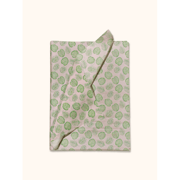 Palm Leaves Decorative Printed Tissue Paper 24 Sheets of 20"x30"