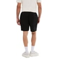 thumbnail image 4 of ellesse Pantalón corto de chándal para hombre - WEST PALM SHORT, ropa de estar por casa, bermudas, liso Negro M (Medium), 4 of 4