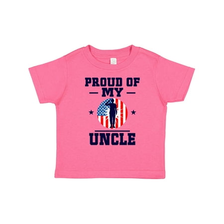 

Inktastic Military Uncle Proud Nephew Gift Toddler Boy or Toddler Girl T-Shirt