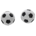 thumbnail image 5 of 10X Plástico 32mm Balón de Fútbol Sala de Fútbol Sala Reemplazar Negro + Blanco, 5 of 5