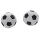 thumbnail image 5 of 10X Plástico 32mm Balón de Fútbol Sala de Fútbol Sala Reemplazar Negro + Blanco, 5 of 5