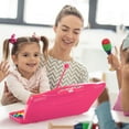 thumbnail image 4 of Topbuy 25 Notes Kids Chromatic Aluminium Xylophone with Case and 2 Mallets Pink, 4 of 5