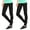 BLACK/BLACK, variant on Women & Plus Cotton High Waist Full Length Cotton Workout Leggings (BURGUNDY/OLIVE, S)