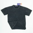 thumbnail image 5 of Washed HEAVYWEIGHT 225gsm Oversized Boxy Tees HIGH LEVEL HL brand Blank T-shirt stonewashed Casual Classic (Pink, M), 5 of 40