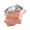 Pink, variant on Elevated Cat Bowl with Stainless Steel Insert, Whisker-Friendly Tilted Pet Food Bowl, Anti-Vomit Raised Cat Feeding Bowl for Indoor Cats, Easy Clean (White)