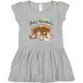 thumbnail image 3 of Inktastic Feliz Navidad Cute Nativity Scene Girls Toddler Dress, 3 of 5