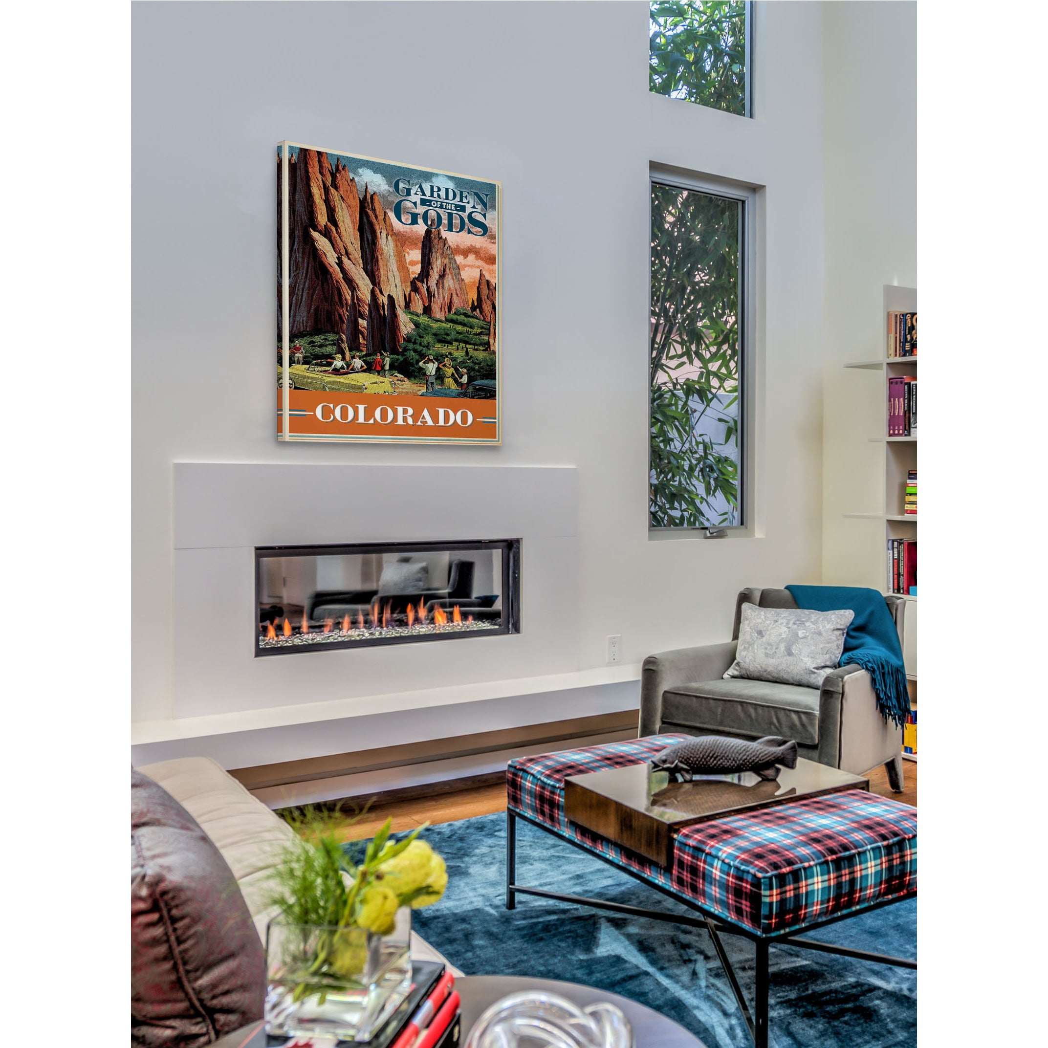 Marmont Hill "Garden of the Gods" Painting Print on Canvas