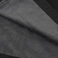 thumbnail image 3 of LOVIVER Changing Robe Jacket Long Windbreaker Fleece Lining Anorak Poncho Coat with Hood Black, 3 of 5