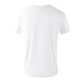 thumbnail image 3 of BVnarty Men's Solid Zipper Pocket Crew Neck Short Sleeve T‑Shirt, Quick‑Dry Outdoor Casual Workout Tops White XL, 3 of 8