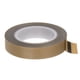 thumbnail image 1 of Tela PTFE Cinta Rollo, 0.5" x 33 Pies Alta Temperatura PTFE Adhesivo Cinta 0,18mm Grosor para Vacío Selladoras Máquina Manual Impulso Selladoras, Marrón, 1 of 5