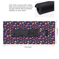 thumbnail image 2 of Hirioo rainbow color mushroom Skull for Mouse Pad ,Anti-Slip Base, Durable Stitched Edges, Perfect for Gaming, Office, and Home Use,16x35.5in, 2 of 9