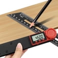 thumbnail image 1 of Baohd Protracteur d'Angle Numérique en Nylon pour Menuiserie Charpentier Construction, 1 of 6
