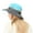 Blue, variant on Sun Hats for Women,Bucket Hat Womens UV Protection Wide Sun Hats Cooling Mesh Ponytail Hole Cap Foldable Hat Visor Hats Blue