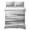 White Gray, variant on Twin Quilt Set 68''x86'', Rainbow Color Lightweight Summer Bedspread Coverlet Set with 2 Pillow Shams, Fantasy Colorful Ombre Swirl Breathable All Season Quilt Bedding for Dorm/Bedroom