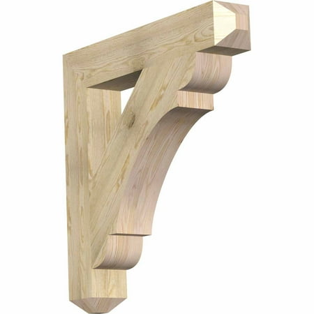 

Ekena Millwork 6 W x 38 D x 38 H Olympic Craftsman Rough Sawn Bracket Douglas Fir