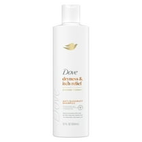 Dove Damage Therapy Derma Anti-Dandruff Shampoo for Flaky Scalp Dryness   Itch with Pyrithione Zinc & Coconut Oil, 12 oz