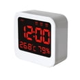 thumbnail image 4 of Reloj despertador digital Gloria Snooze con temperatura y higrómetro LED, 4 of 8