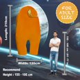thumbnail image 4 of Disfraz inflable de astronauta espacial FANFX, naranja, para niño, 4 of 6