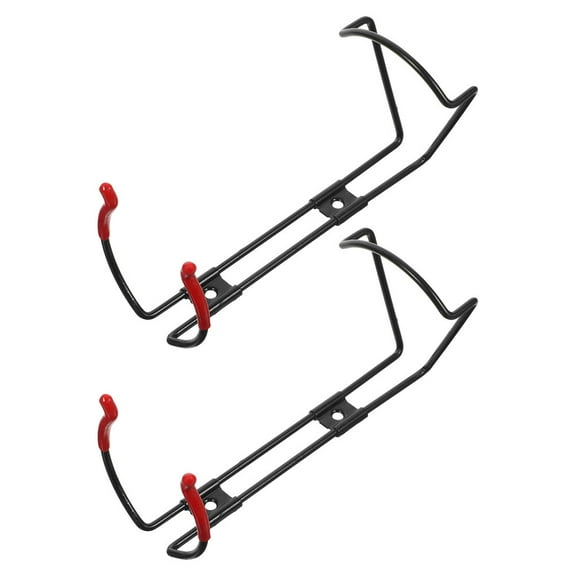 Masteelf Steel Wall Hooks for Use, Black, Set of 2, Fits All Models