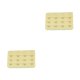 thumbnail image 3 of Sonducket Correa de extensión Extensores de sujetador Hebilla 4 Gancho Sujetador Transpirable Práctico Puntada apretada 3 Filas Ropa interior amarillo claro 2piezas, 3 of 6