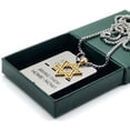 thumbnail image 3 of FANYX 2-Sided Bring Them Home Now Necklace, Israel Star of David Necklace., 3 of 6