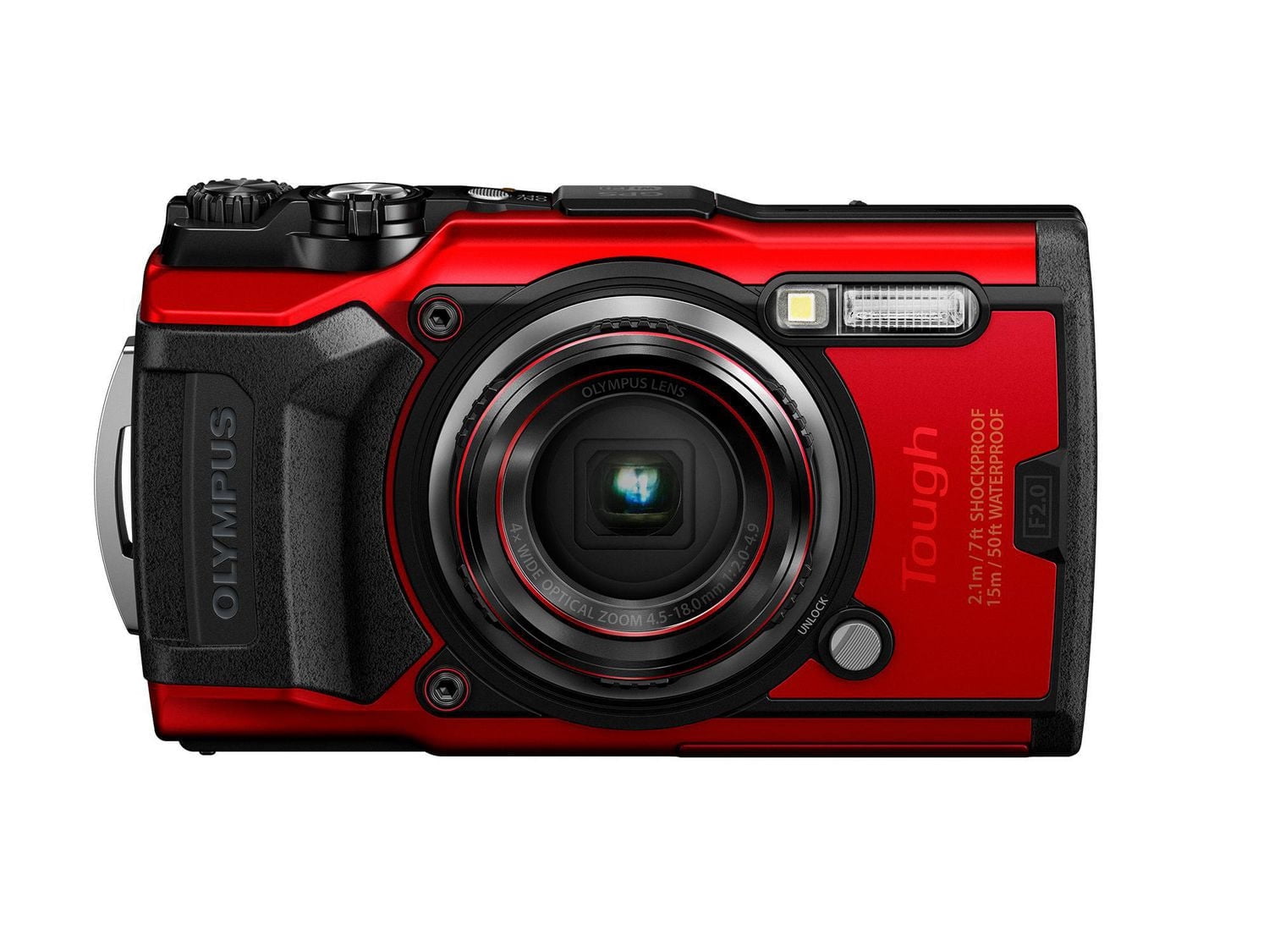 Olympus Tough TG-6 Digital Camera (Red) - Walmart.ca