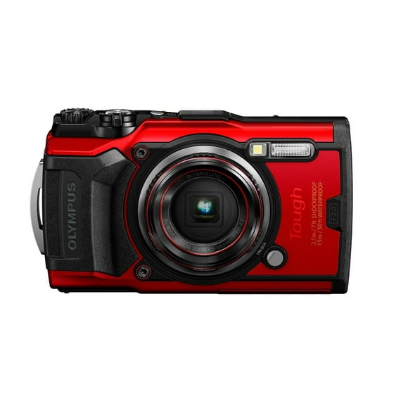 Olympus Tough TG-6 Caméra Numérique (Rouge)