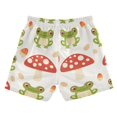 thumbnail image 2 of Frogs Mushrooms Cartoon Cute Boys' Swim Trunks Board Shorts Beach Pants Bathing Bottoms S, 2 of 8