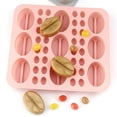 thumbnail image 2 of Molde de chocolate en grano de café grande y pequeño, minibandeja for cubitos de hielo for manualidades y golosinas, 1 ud., 2 of 4