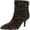 Mocha Textured Zebra, variant on Vince Camuto Womens Amvita Suede Stilettos Ankle Boots Black 6.5 Medium (B,M)