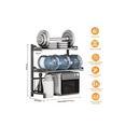 thumbnail image 2 of Estante Rack Ajustable Para Microondas 3 Niveles Organizador Gray, 2 of 4