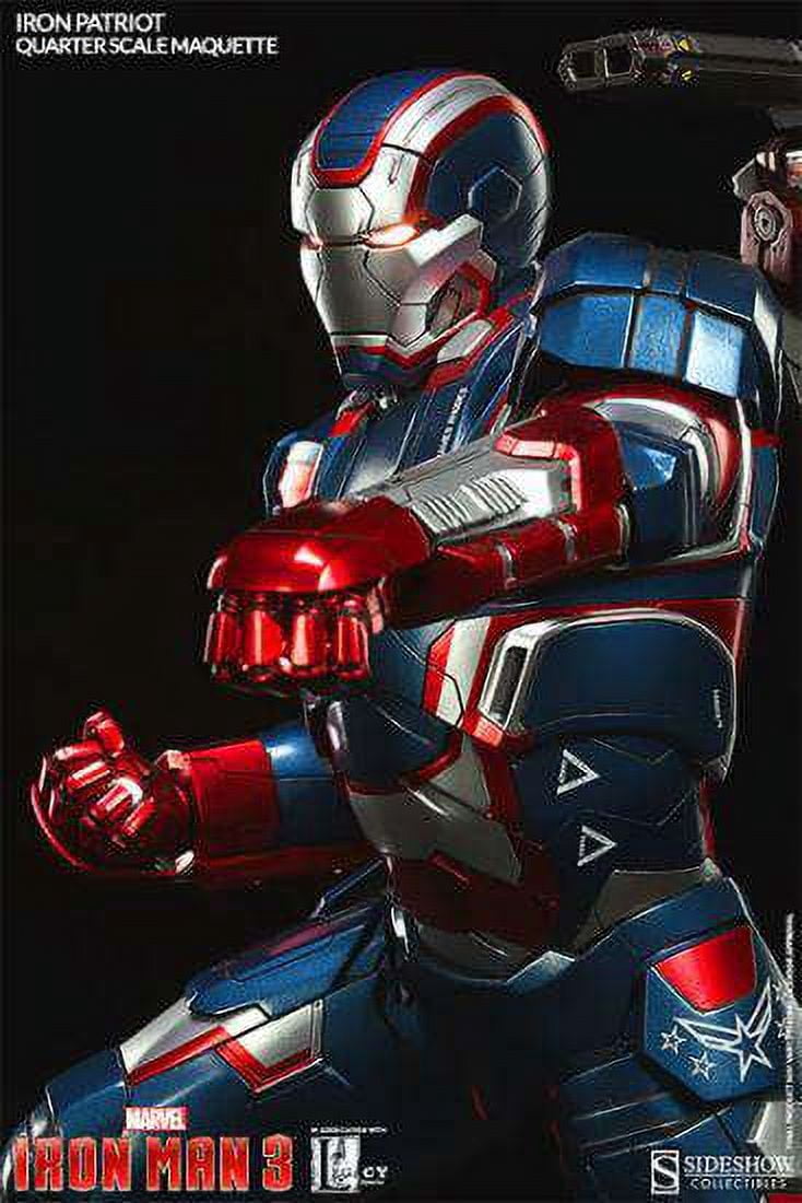 Marvel Iron Man 3 Iron Patriot Maquette