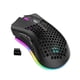 thumbnail image 1 of Gaming Mouse Wireless Hollow Game Mouse Accesorio de computadora recargable ajustable con luz RGB, Negro kenally  EL001975-01B, 1 of 2